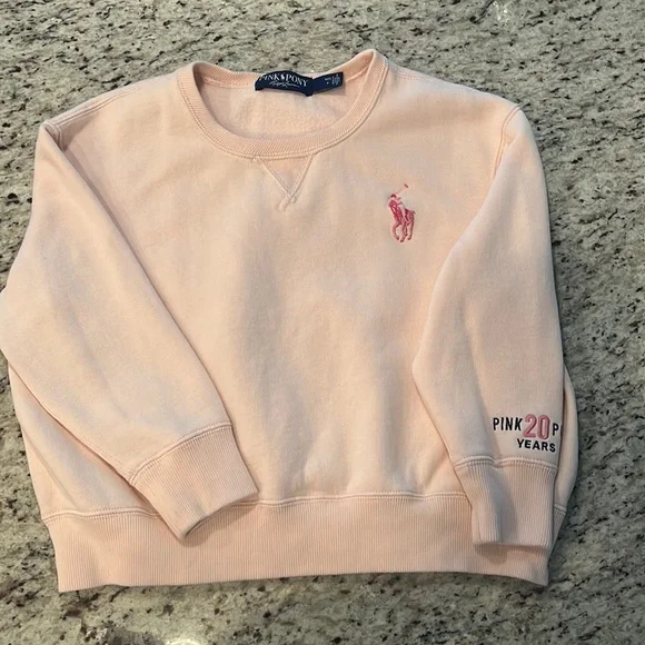 Pink Pony Fleece Crewneck Sweatshirt